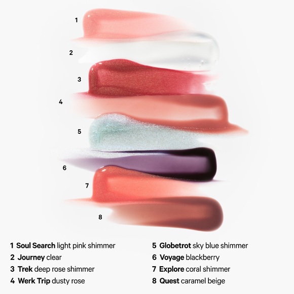 MILK MAKEUP
Odyssey Hydrating Non-Sticky Lip Oil Gloss Voyage - Picture 9 of 9